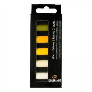 Royal Talens Rembrandt Soft Pastels - Set Of 5 - Warm Yellows [31820501]